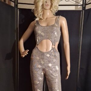 Stylish Gray Jumpsuit